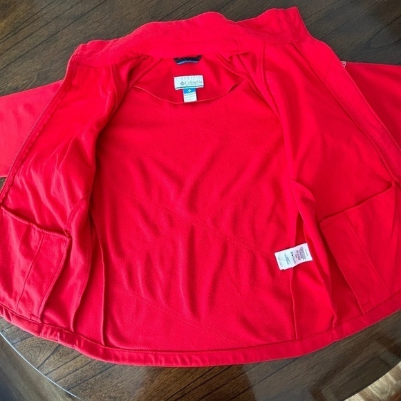 Columbia Interchange full zip fleece lined red jacket size L - Picture 10 of 16